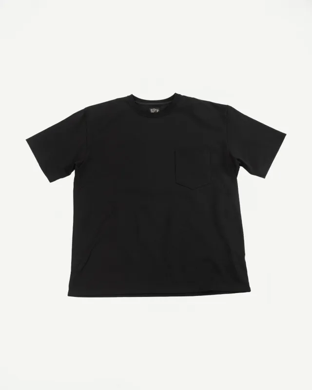 03-0017-61 - Pocket T-Shirt - Black made by orSlow