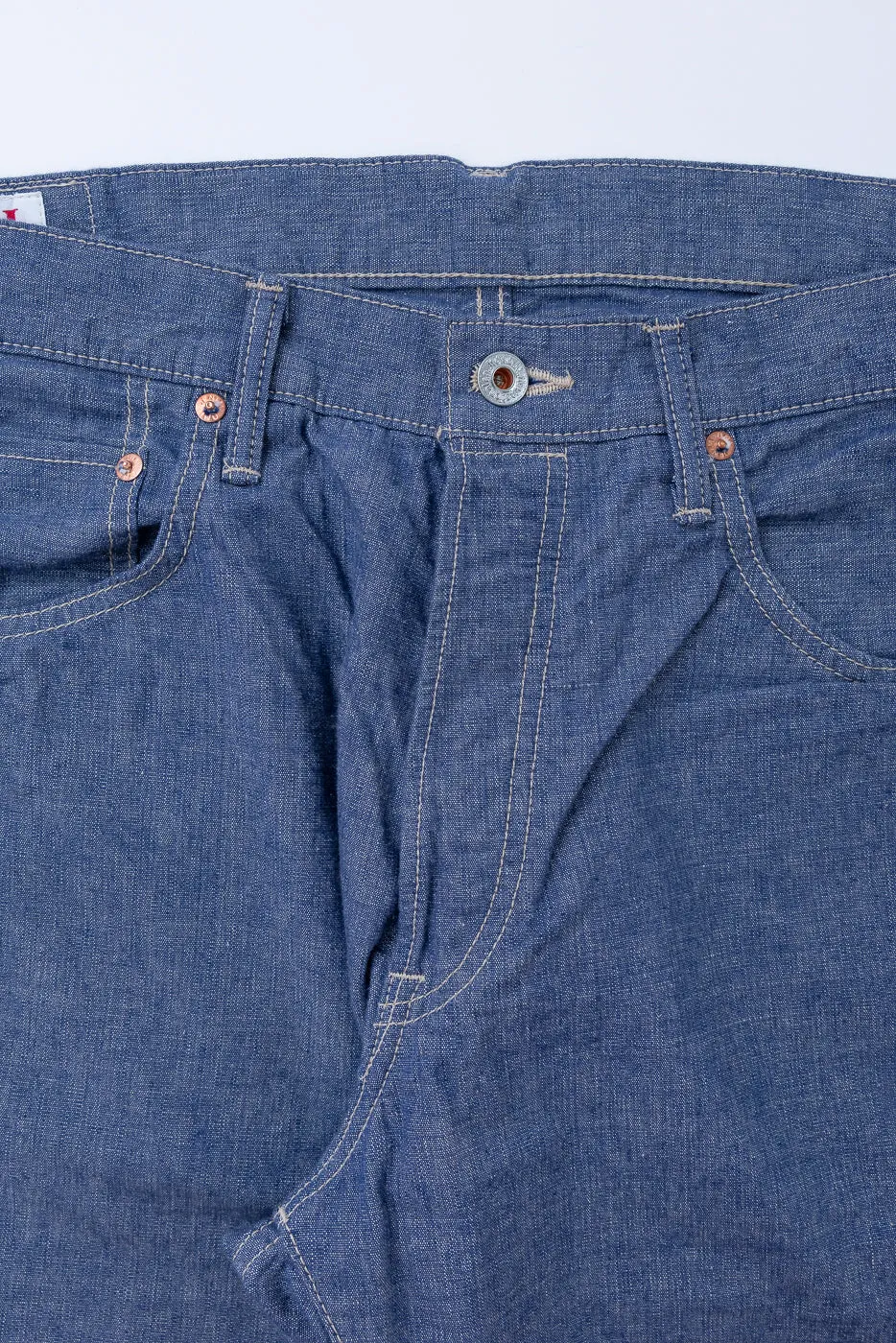 200-HCSV - 8oz "Selvedge Chambray" Denim - Wide Straight sold by Dant product image thumbnail 3