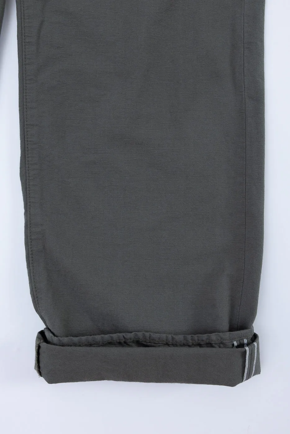 200-8GG - 8oz "Green Betacham" Selvedge Chambray Pants - Wide Straight sold by Dant product image thumbnail 5