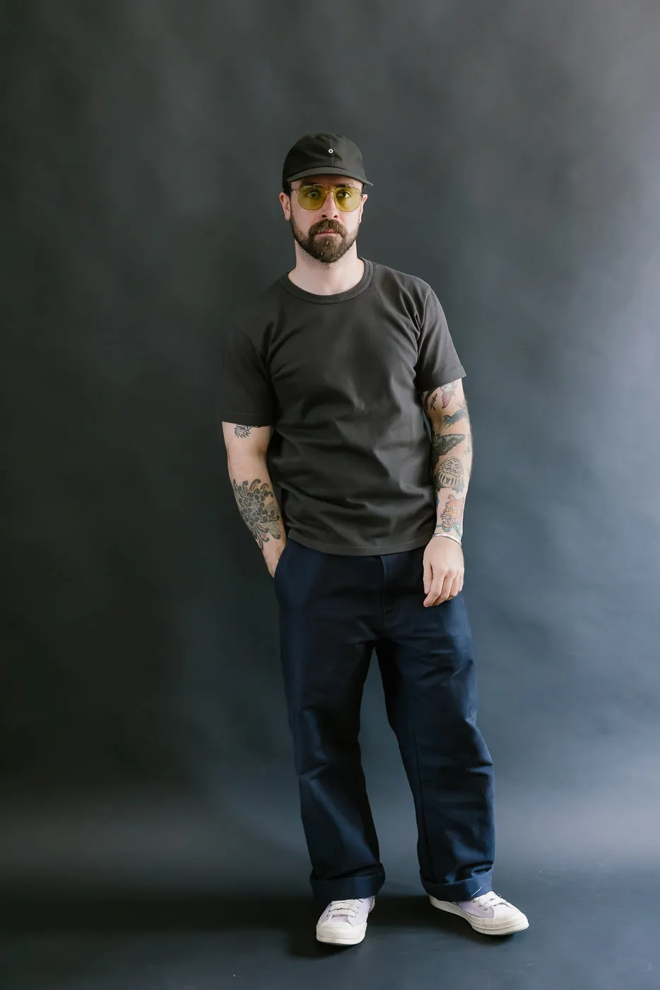 Double Heavyweight Crewneck T-Shirt - Sumi sold by Dant product image thumbnail 5