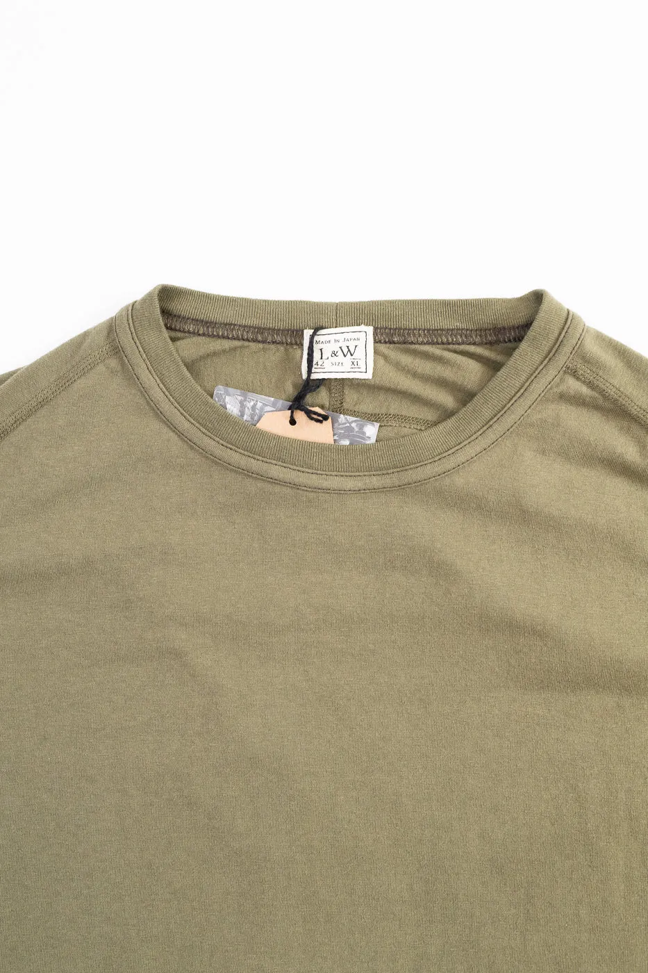 LRC1121 - Supima Cotton Freedom Sleeve Crew - Antique Olive sold by Dant product image thumbnail 2