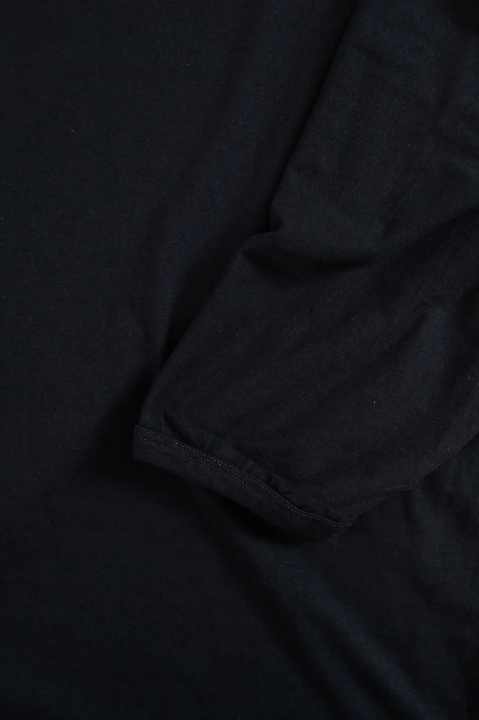 LRC1117 - Supima Cotton 3/4 Sleeve Crew - Royal Black sold by Dant product image thumbnail 3