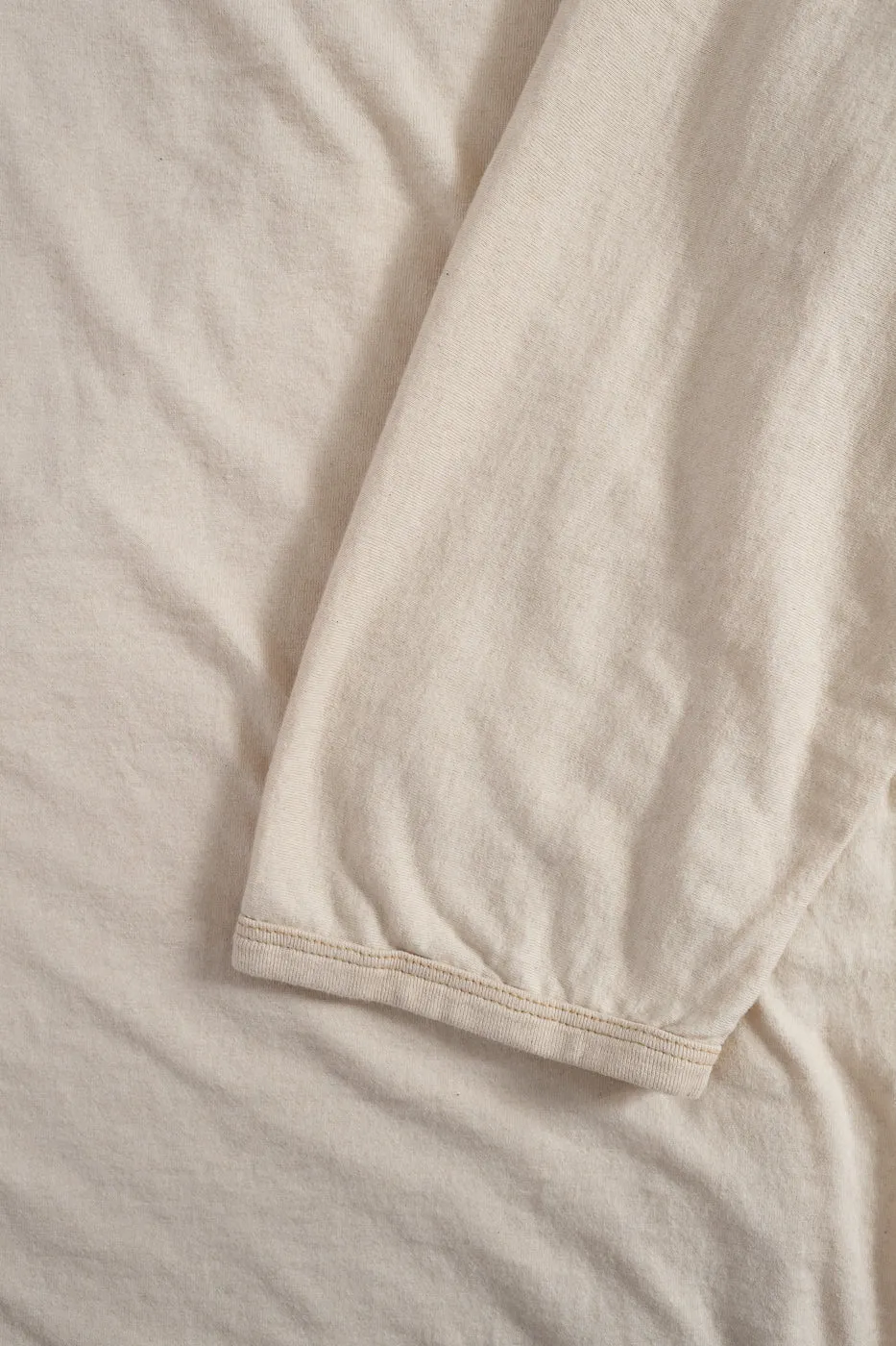 LRC1117 - Supima Cotton 3/4 Sleeve Crew - Old Ivory sold by Dant product image thumbnail 3