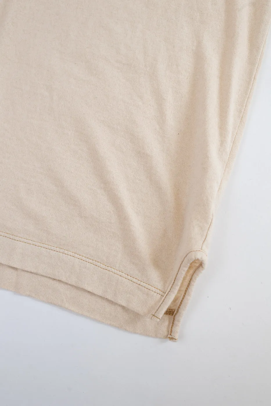 LRC1119 - Supima Cotton Edge Piping Classic Crew - Old Ivory sold by Dant product image thumbnail 4