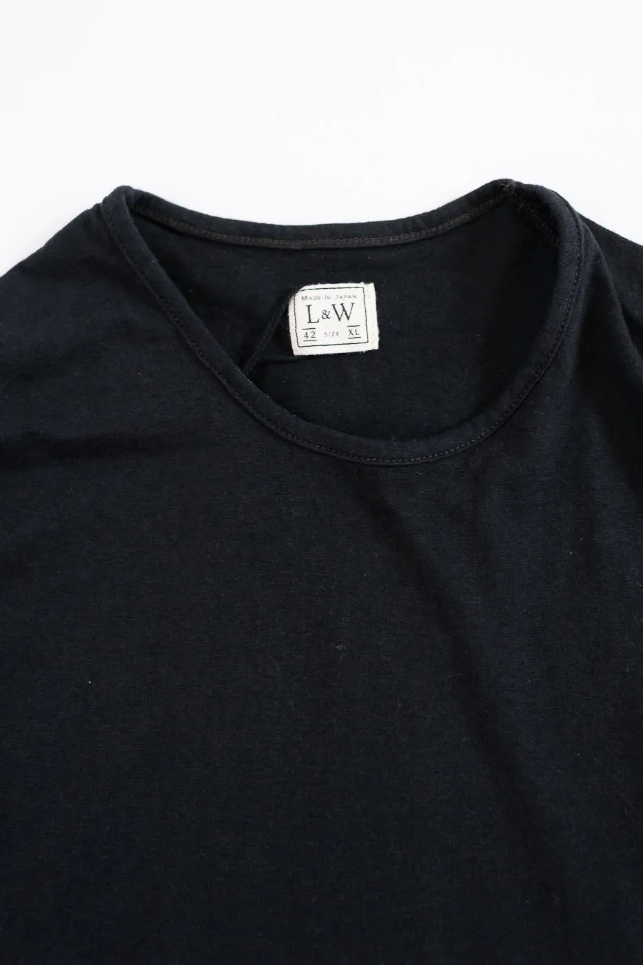 LRC1119 - Supima Cotton Edge Piping Classic Crew - Royal Black sold by Dant product image thumbnail 2