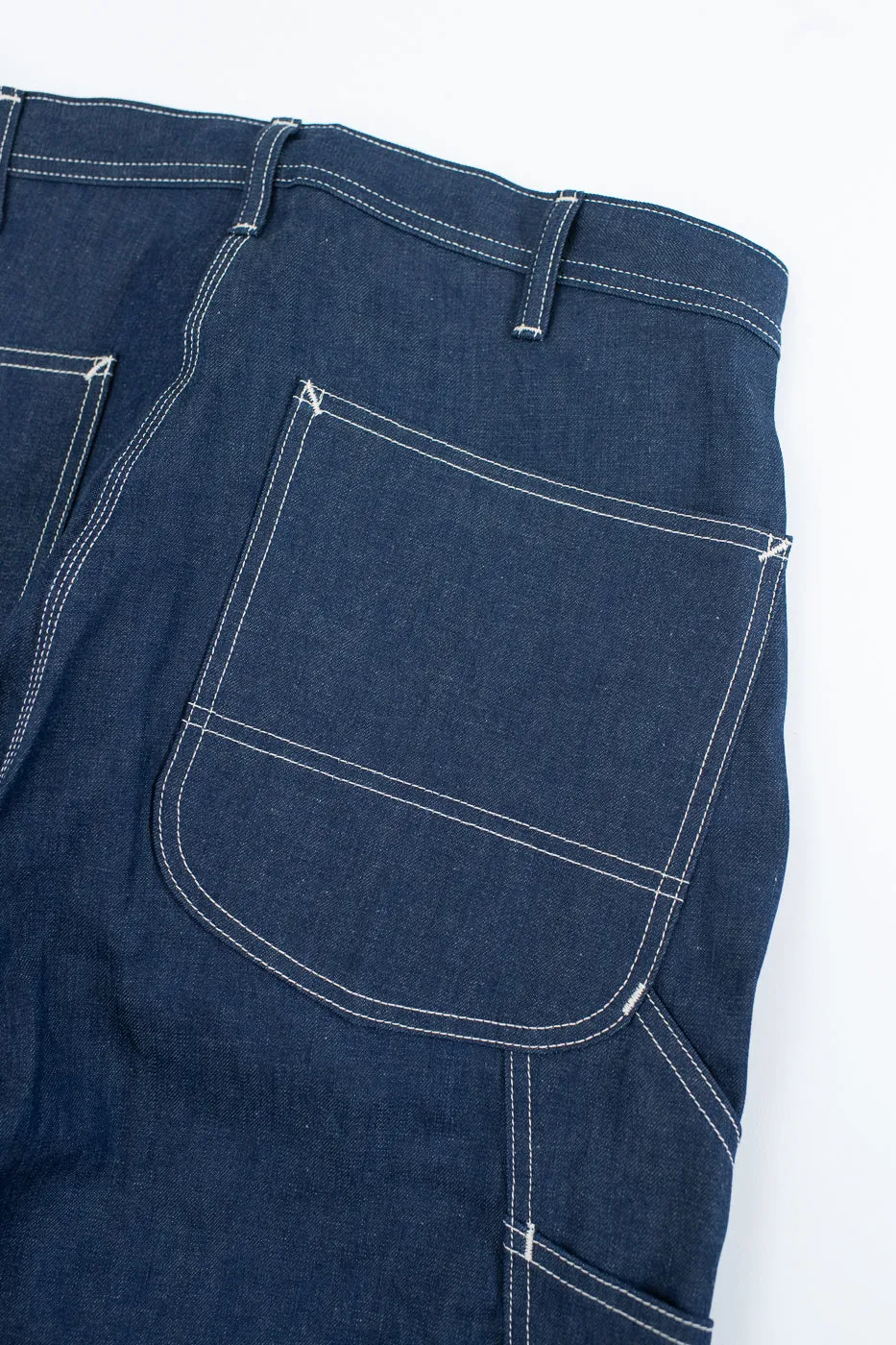 01-5126-80 - 30s Painter's Pants Rigid Indigo Chambray - Wide Fit sold by Dant product image thumbnail 4