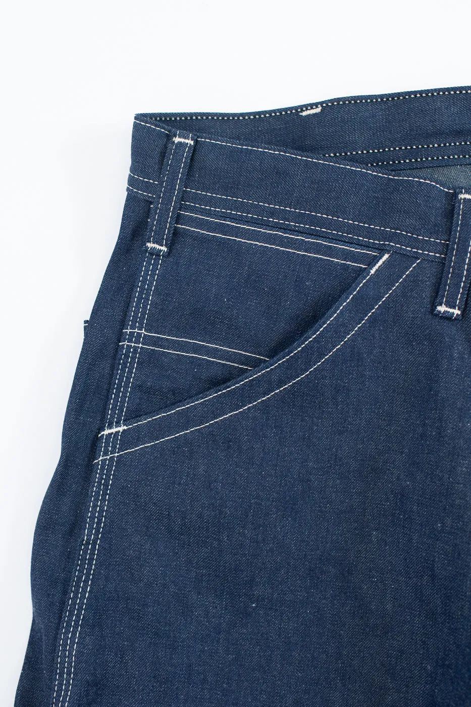 01-5126-80 - 30s Painter's Pants Rigid Indigo Chambray - Wide Fit sold by Dant product image thumbnail 3