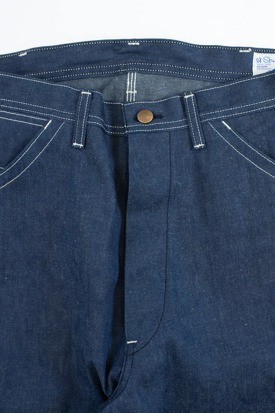 01-5126-80 - 30s Painter's Pants Rigid Indigo Chambray - Wide Fit sold by Dant product image thumbnail 2