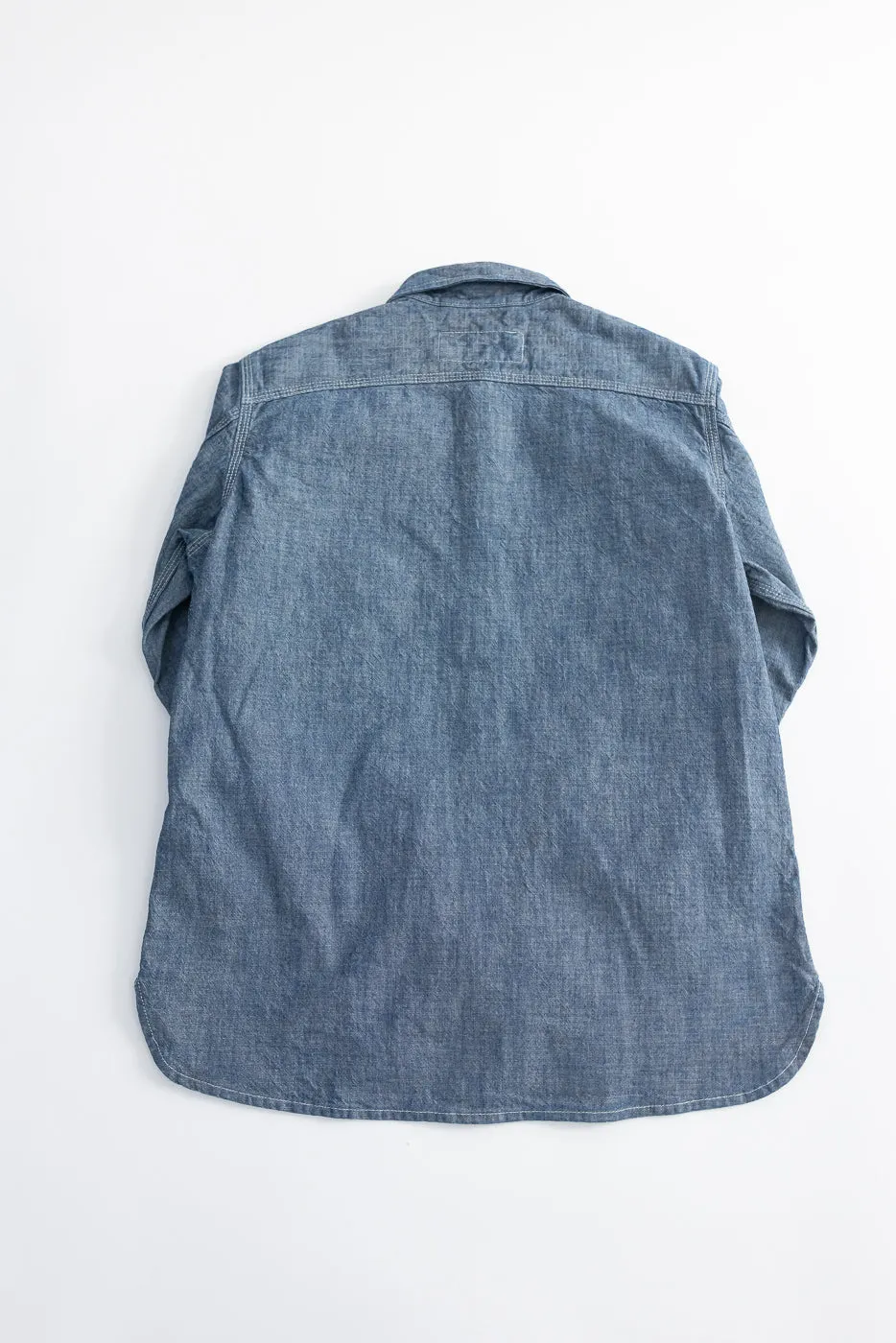 12oz Work Shirt - Rinsed Indigo Canvas sold by Dant product image thumbnail 5