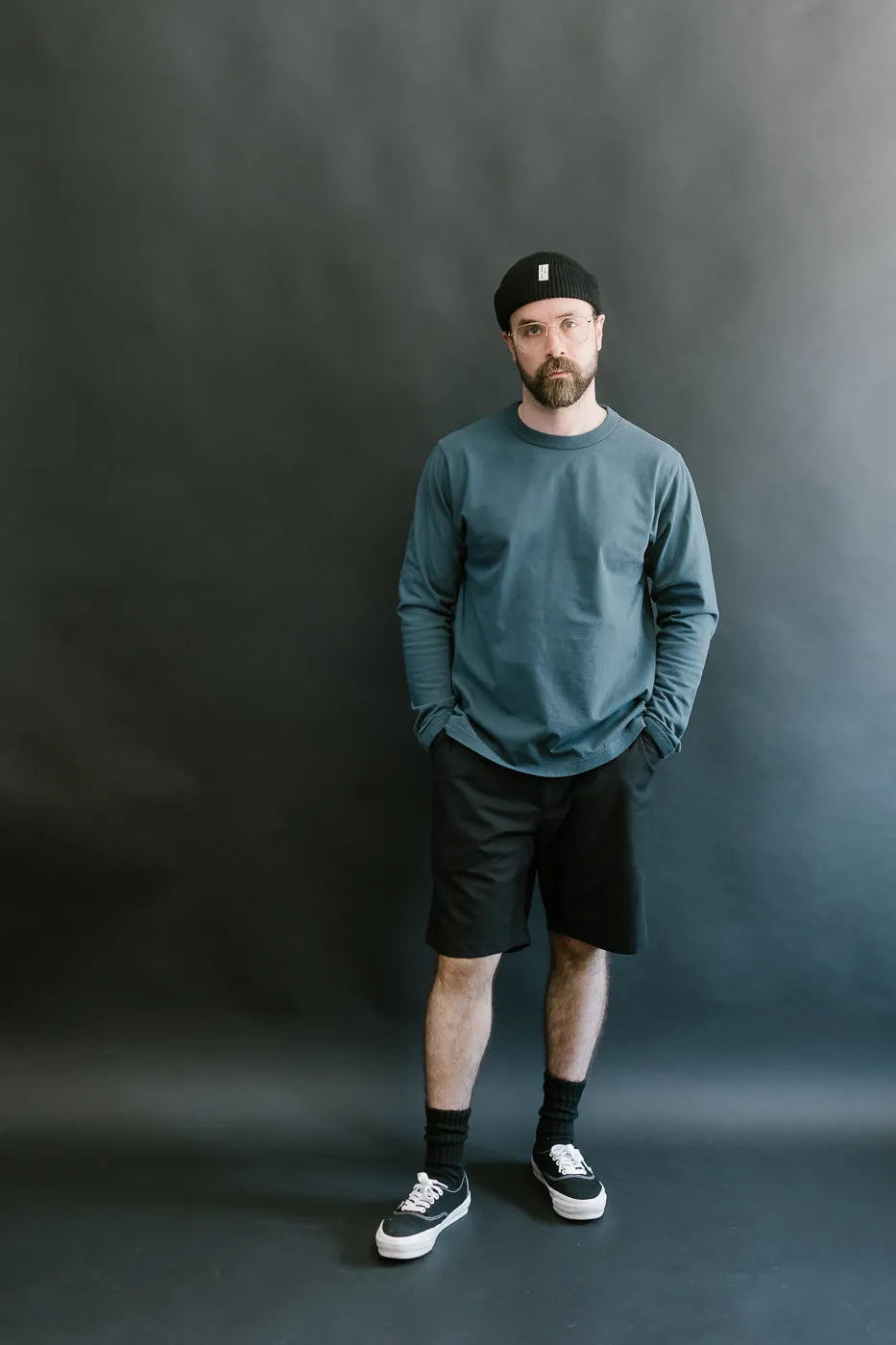 JM5530 - Lead-Off LS T-Shirt - 305 Night Bench sold by Dant product image thumbnail 5