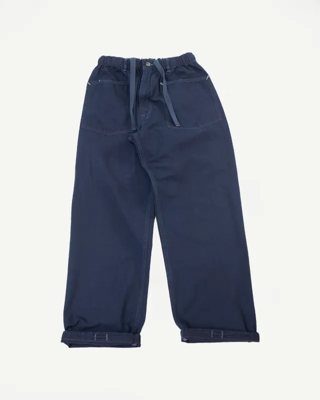3313-DRI - E-Z Army-Navy Pants 2 Ripstop Dobby - Indigo Deep Wash sold by Dant