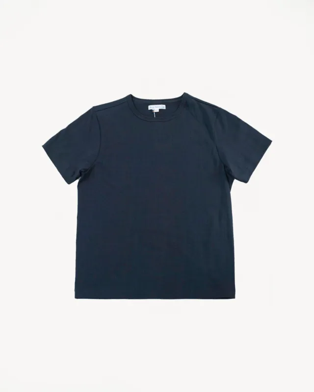 215.98 - 7.2oz Loopwheeled T-Shirt Classic Fit - Charcoal made by Merz B. Schwanen