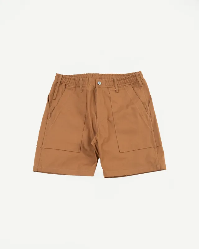 Fatigue Shorts - Camel Canvas sold by Dant