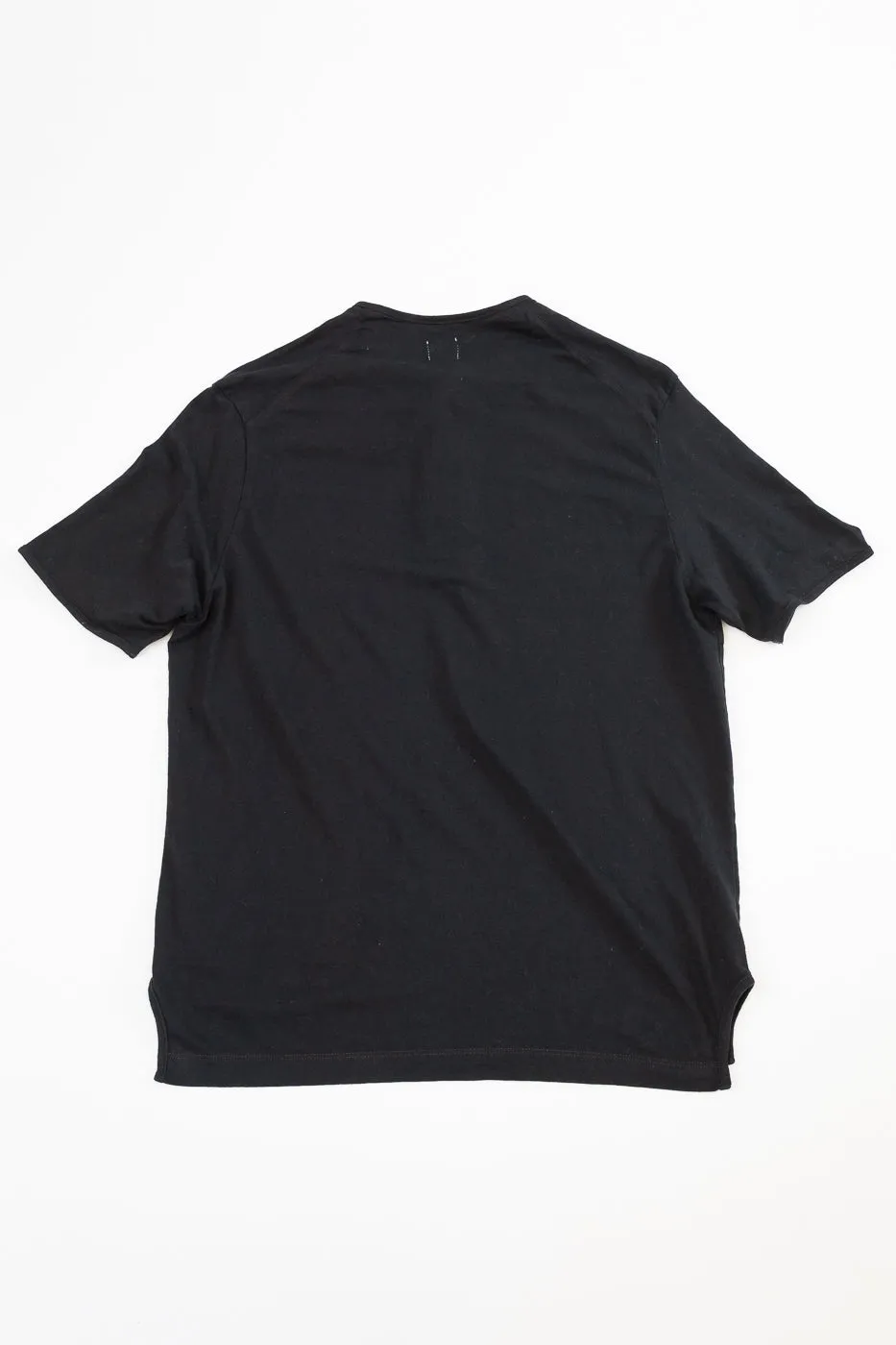 LRH1040 - Supima Cotton Henley - Royal Black sold by Dant product image thumbnail 5