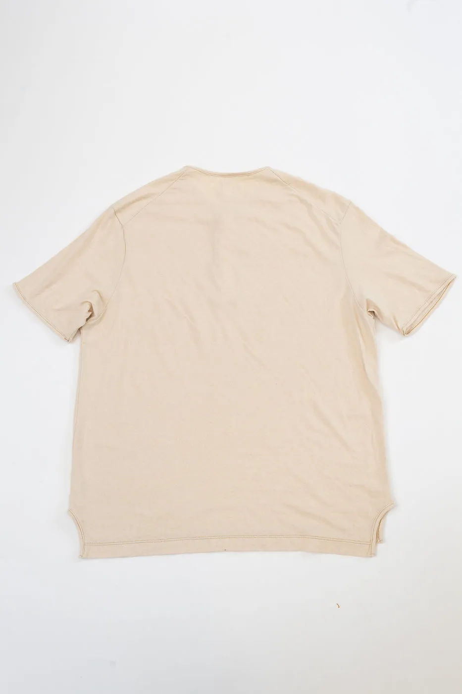 LRH1040 - Supima Cotton Henley - Old Ivory sold by Dant product image thumbnail 5