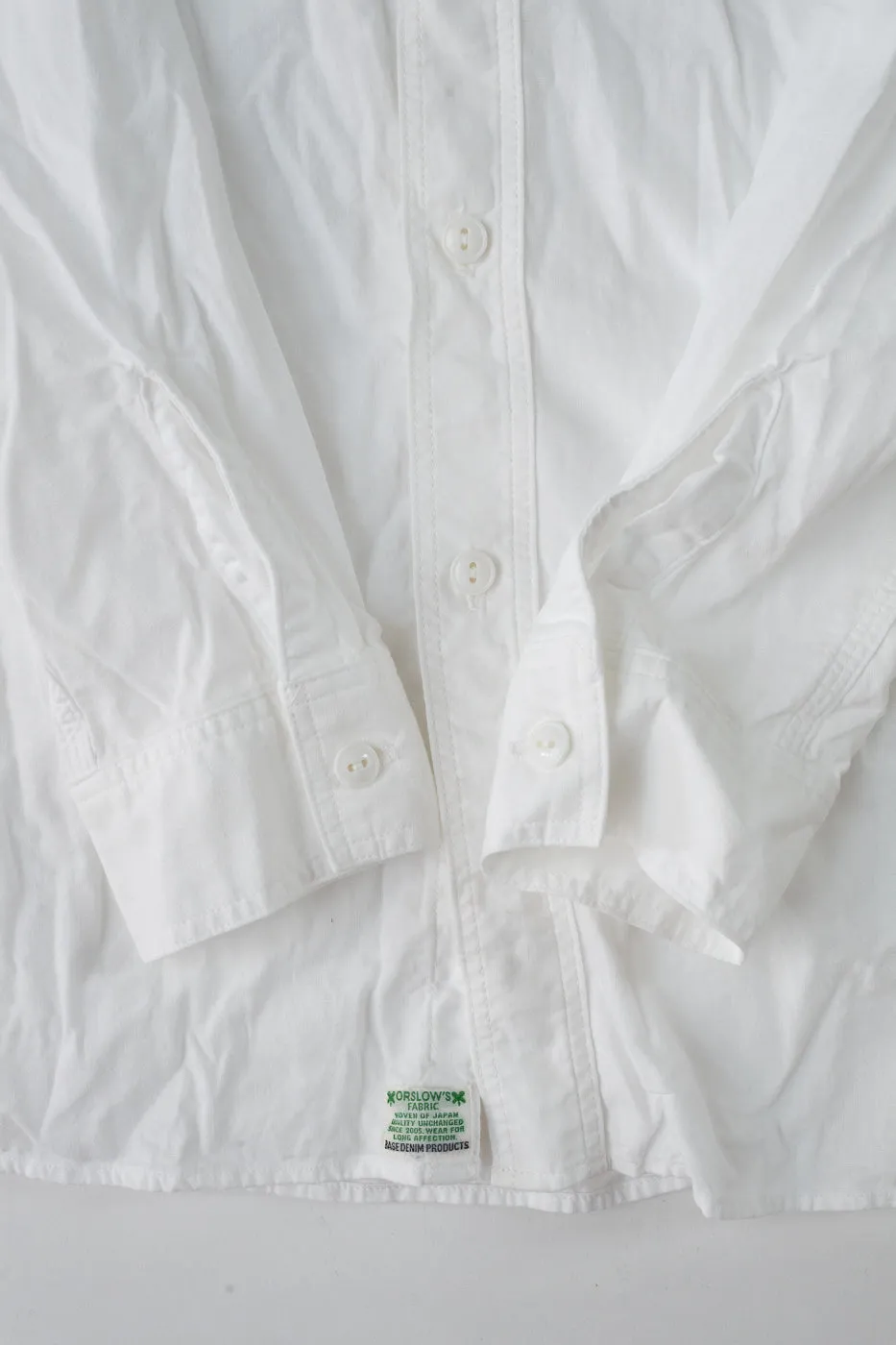 01-8070-69 - Lightweight Chambray Slim Fit Work Shirt - White sold by Dant product image thumbnail 4