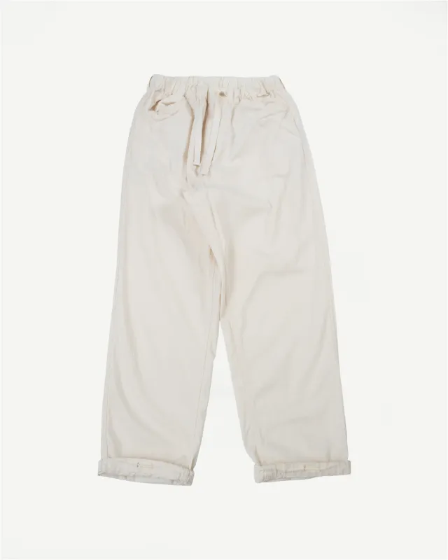 3319-VTN - E-Z Chinois De Luxe Vintage Twill Pants - Natural made by Post O'Alls