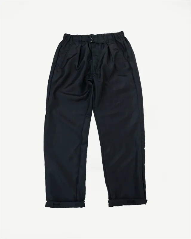 3315-MTB - E-Z Lax 4 Metallic Taffeta - Black made by Post O'Alls