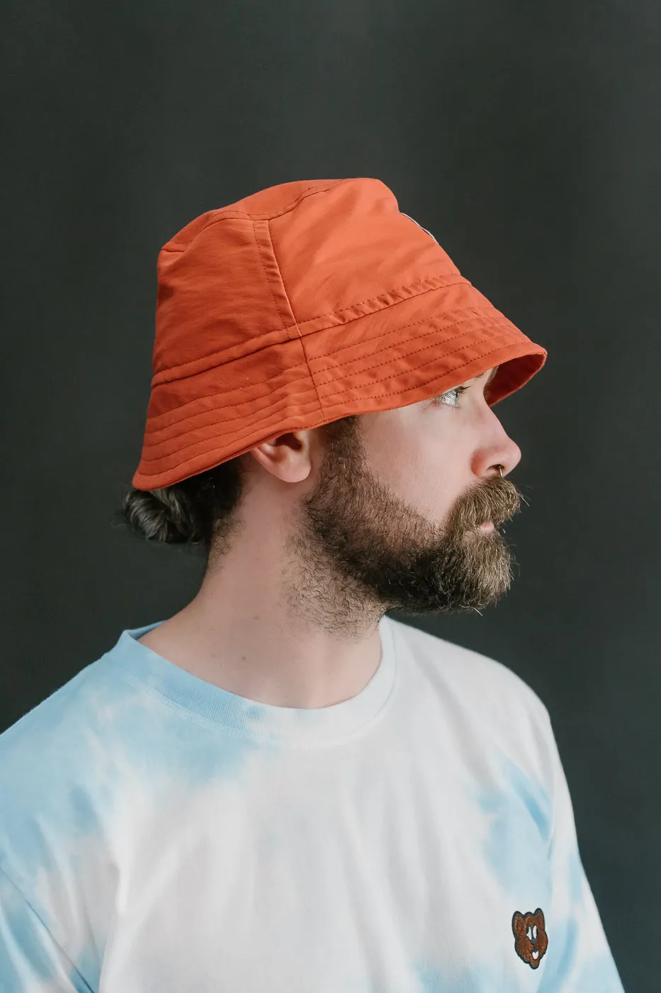 Dream On Dreamer Hat Nylon Shaggy Bear - Reddish sold by Dant product image thumbnail 4