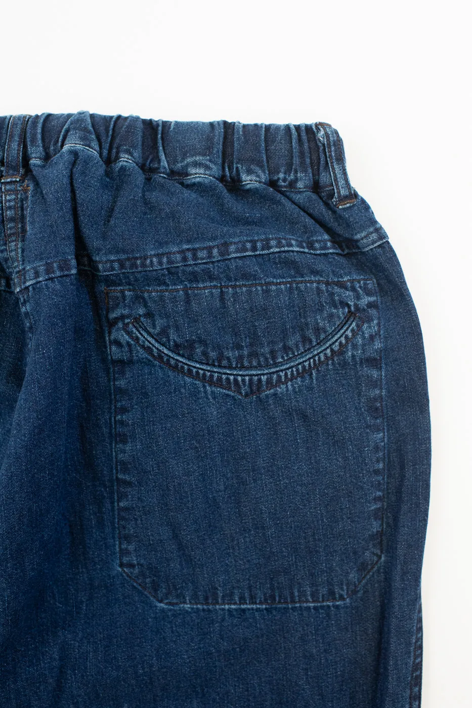 3319-8DI - E-Z Chinois De Luxe 8oz Denim Pants - Deep Wash Indigo sold by Dant product image thumbnail 5