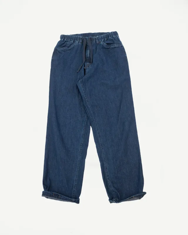 3319-8DI - E-Z Chinois De Luxe 8oz Denim Pants - Deep Wash Indigo made by Post O'Alls