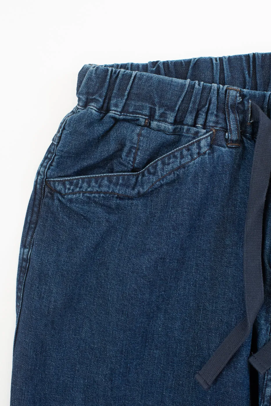3319-8DI - E-Z Chinois De Luxe 8oz Denim Pants - Deep Wash Indigo sold by Dant product image thumbnail 3
