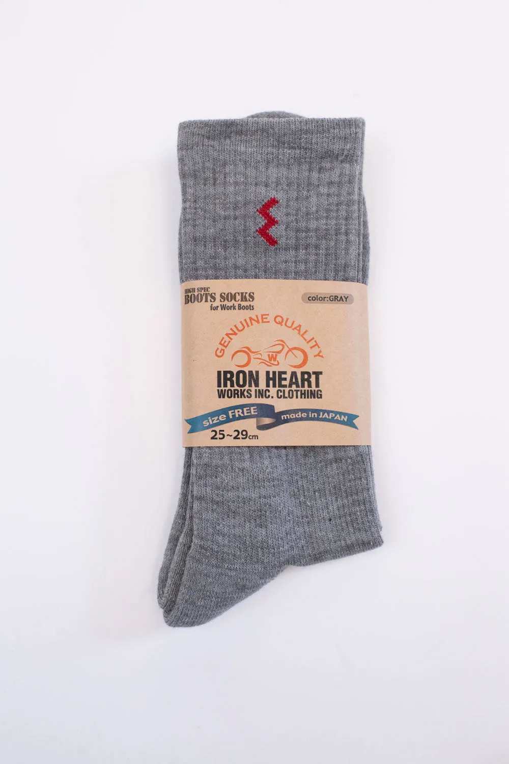 IHG-030-GRY - Iron Heart Work Boot Sock - Grey sold by Dant product image thumbnail 2