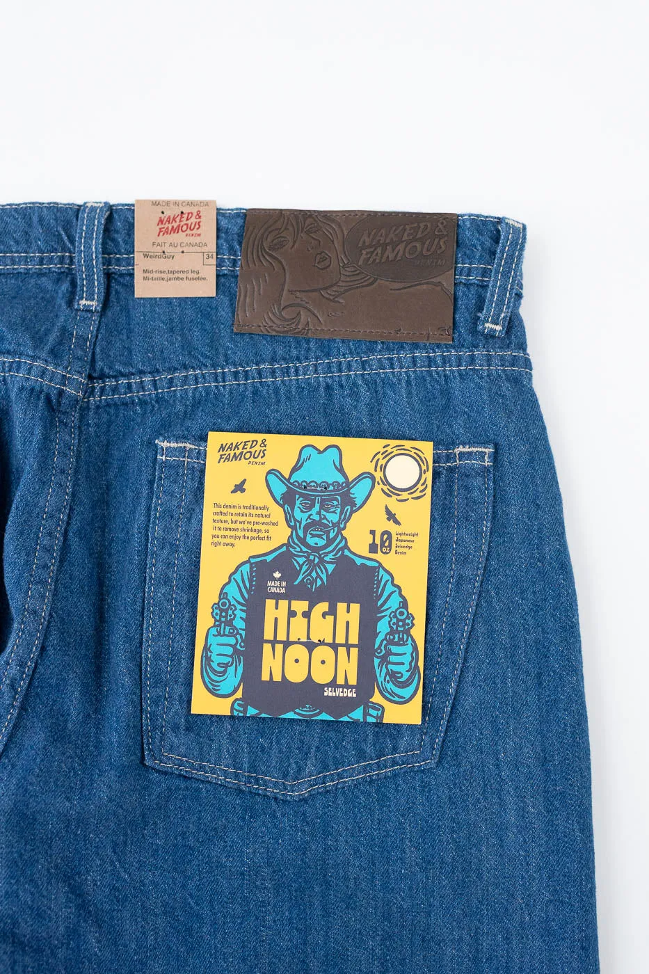 10oz - High Noon Selvedge - Weird Guy sold by Dant product image thumbnail 2