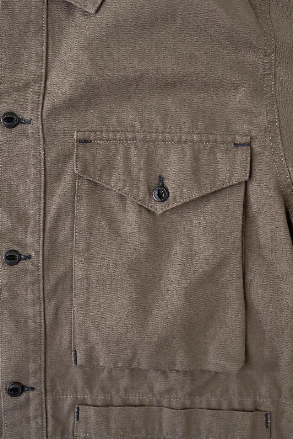 Rivera Neppy Herringbone - Khaki Green sold by Dant product image thumbnail 4