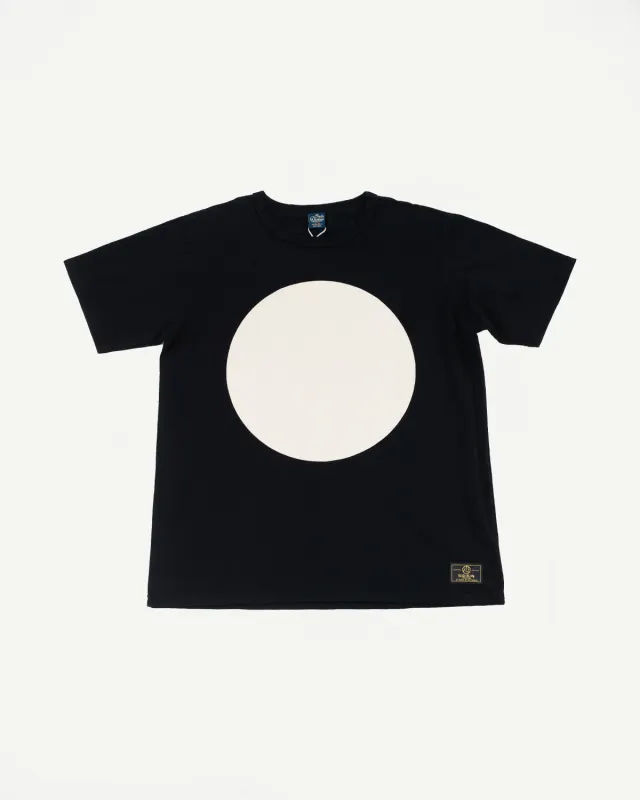 8169 - Kyoto "Kurozome" Dyed T-Shirt - Black made by Studio D'Artisan