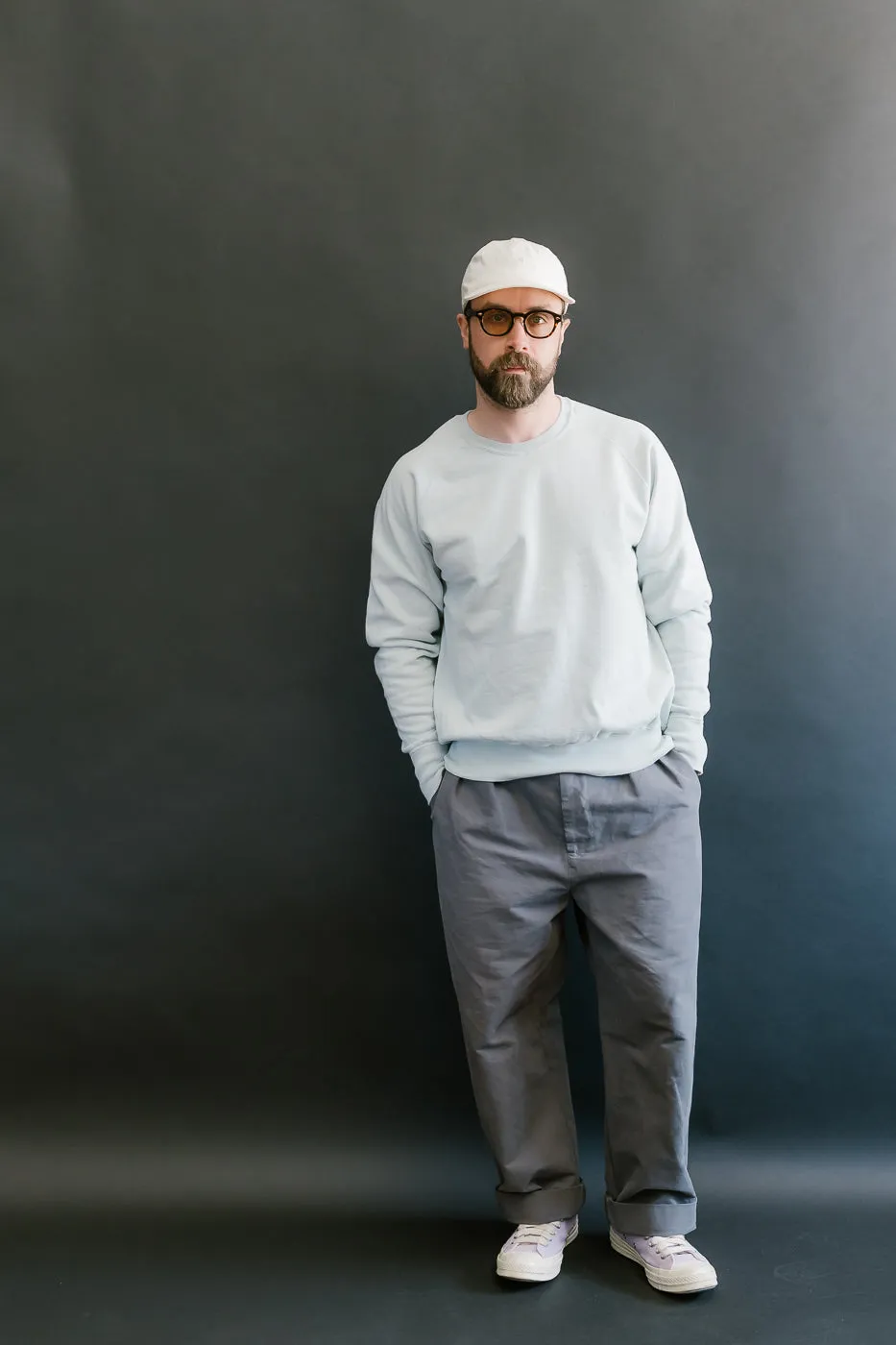 Lot 461-0 - "Second-Hand" Series Crewneck Sweatshirt - Saxe sold by Dant product image thumbnail 5