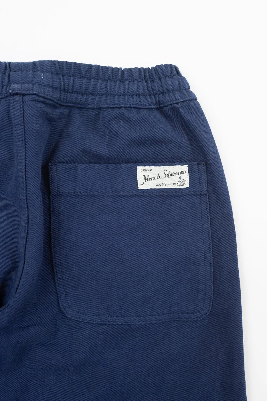 PANTS05.66 - Organic Cotton Broken Twill Drawstring Pants - Ink Blue sold by Dant product image thumbnail 2