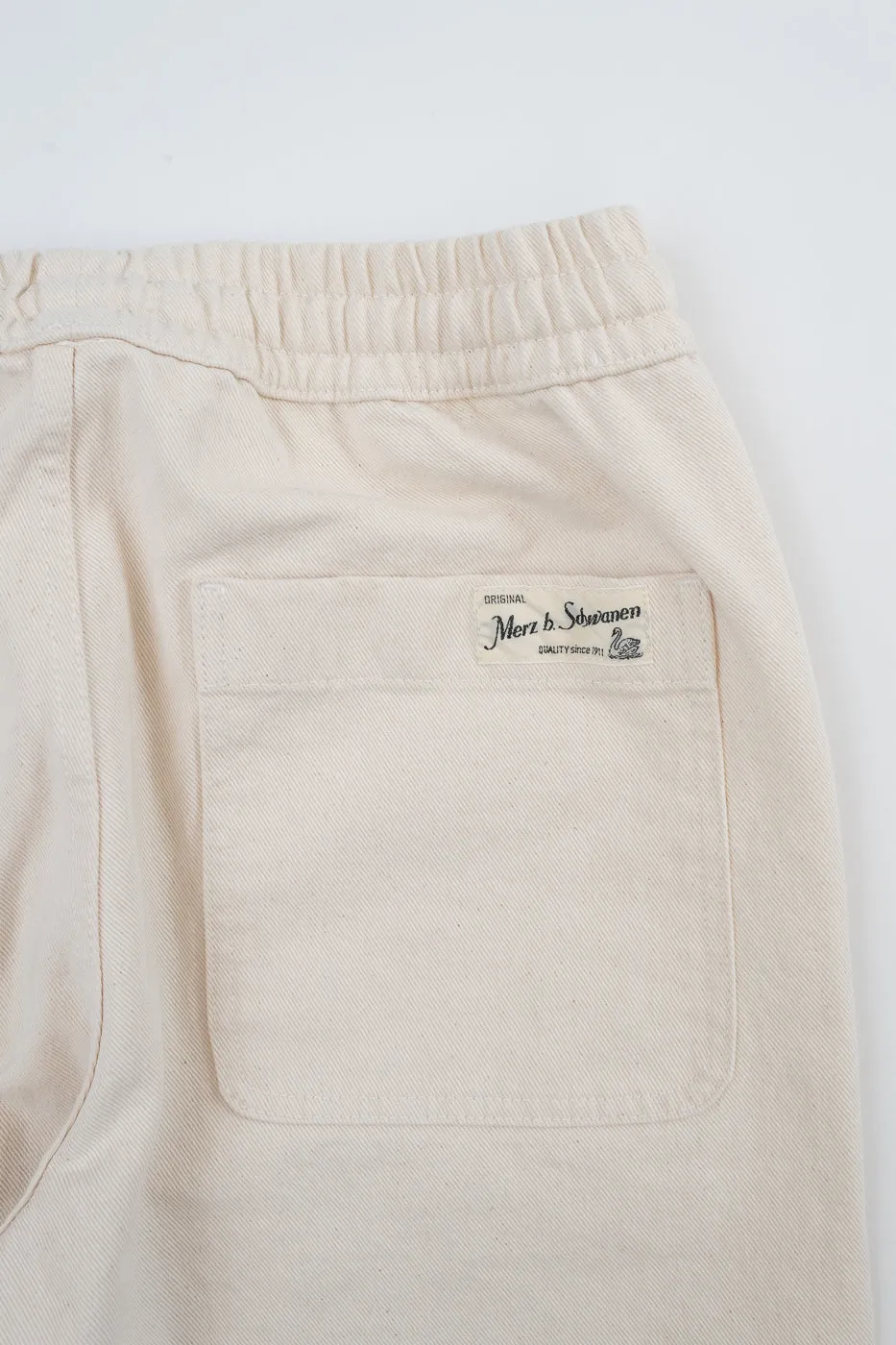 PANTS05.02 - Organic Cotton Broken Twill Drawstring Pants - Nature sold by Dant product image thumbnail 2