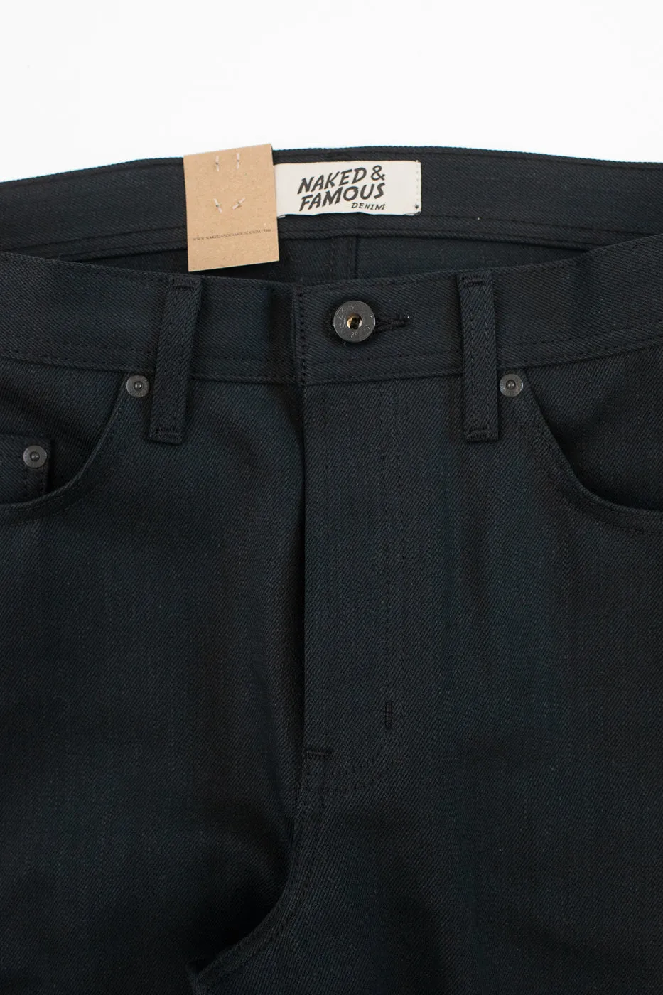 12.5oz - Forever Black Selvedge Denim - Weird Guy sold by Dant product image thumbnail 3