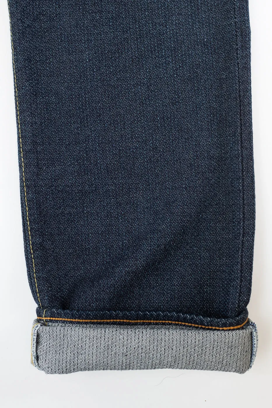1170-1-ID - Sashiko Denim Loose Fit - Indigo x Natural sold by Dant product image thumbnail 5