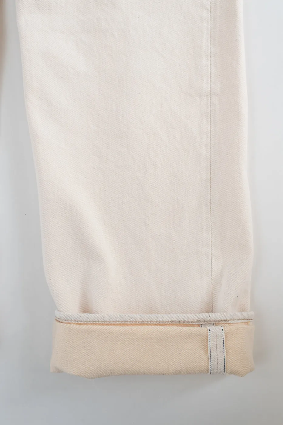 1172-1 - 14oz "Ecru Beige" Selvedge Denim - Regular Straight sold by Dant product image thumbnail 5