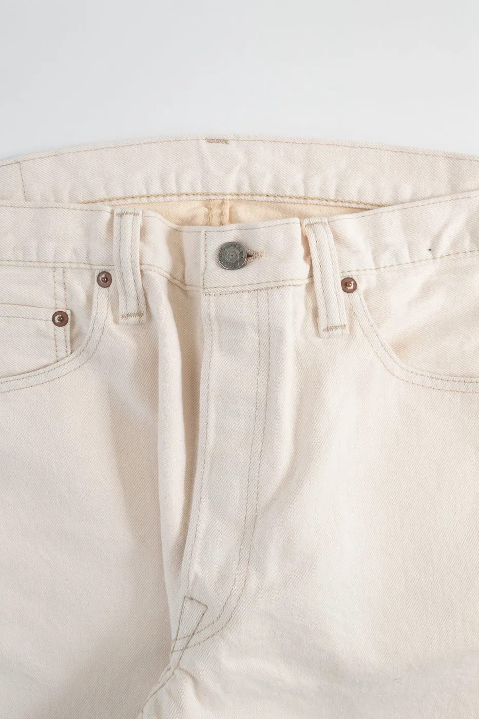 1172-1 - 14oz "Ecru Beige" Selvedge Denim - Regular Straight sold by Dant product image thumbnail 3