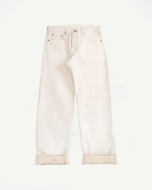 1172-1 - 14oz "Ecru Beige" Selvedge Denim - Regular Straight sold by Dant