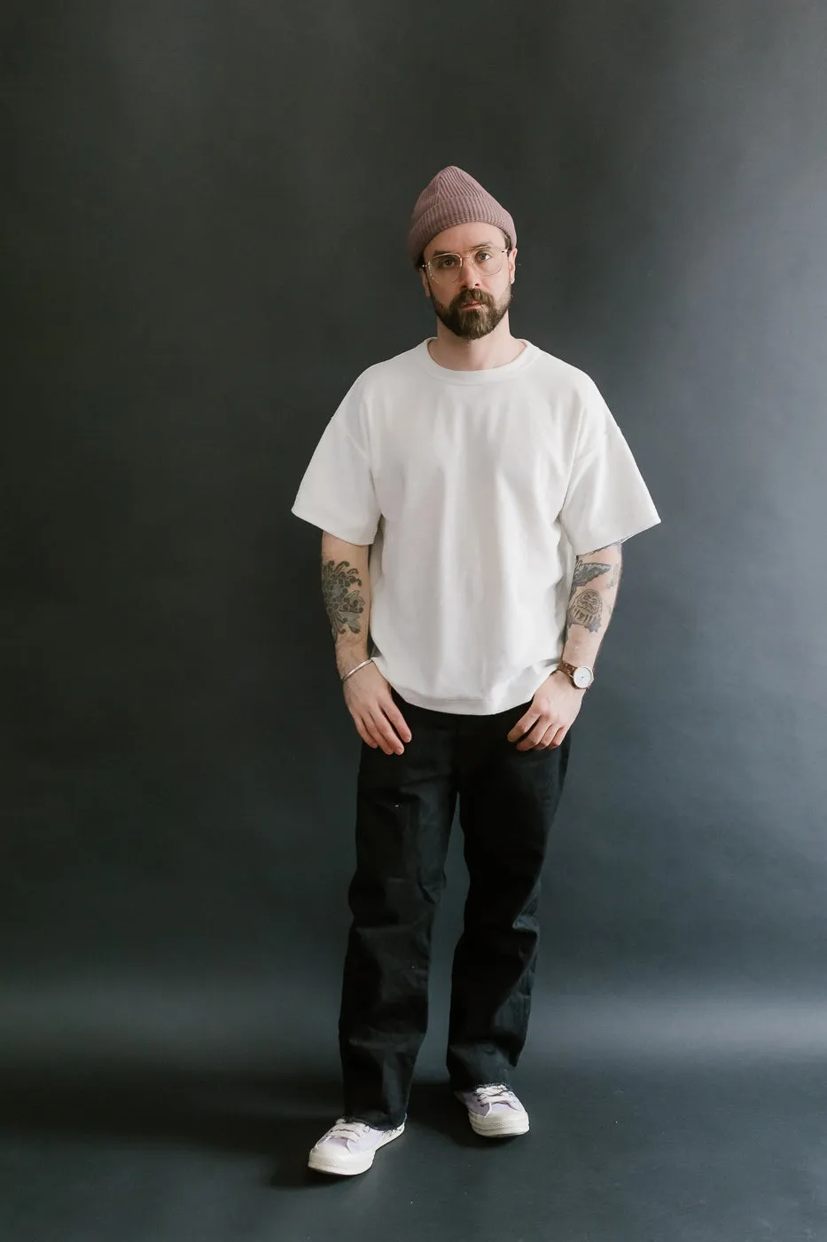 Fons Boxy Fit Towel T-Shirt - Ecru sold by Dant product image thumbnail 5