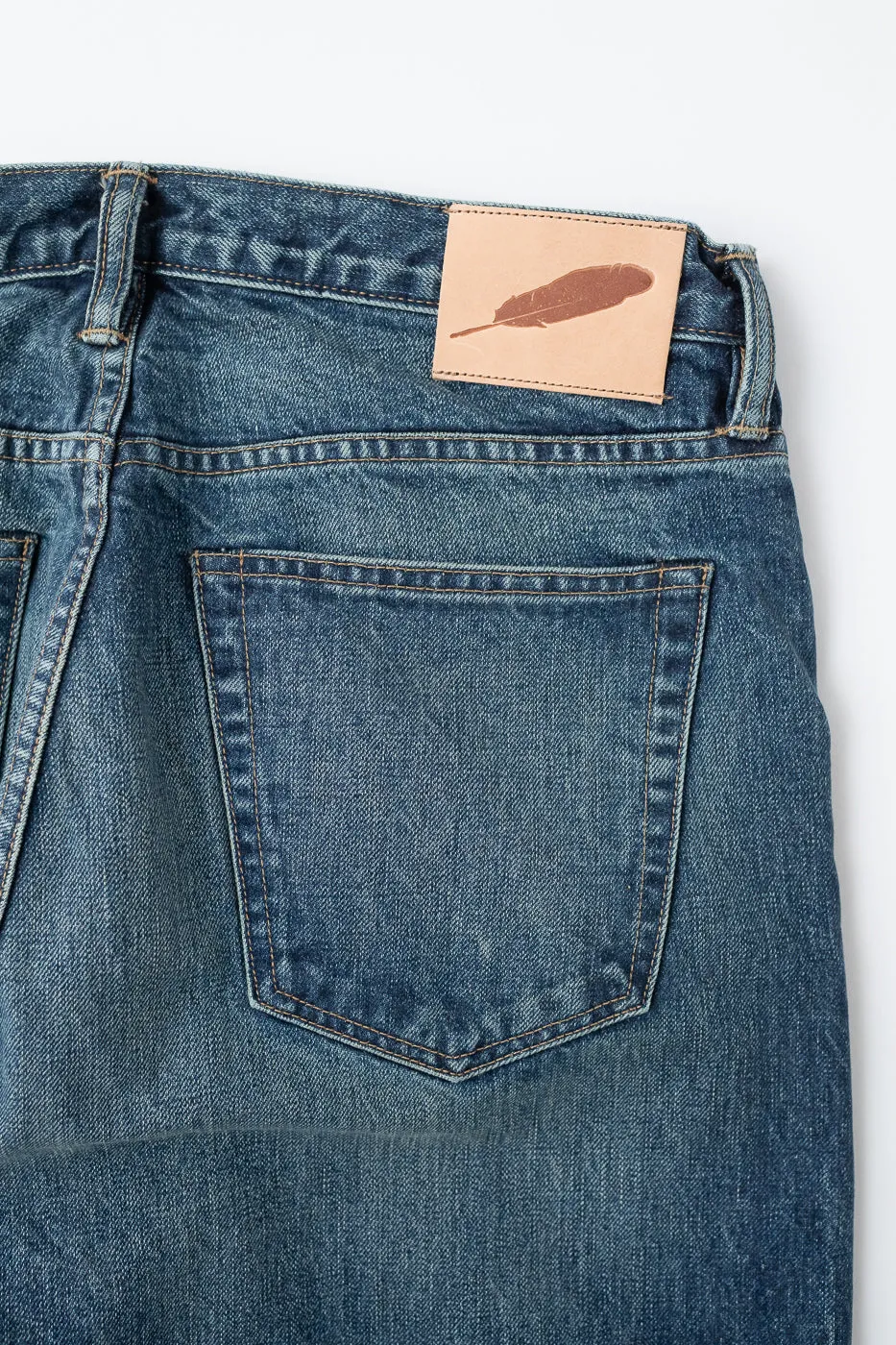 15oz - Vintage Washed Selvedge Strider Pant - Medium Indigo sold by Dant product image thumbnail 2