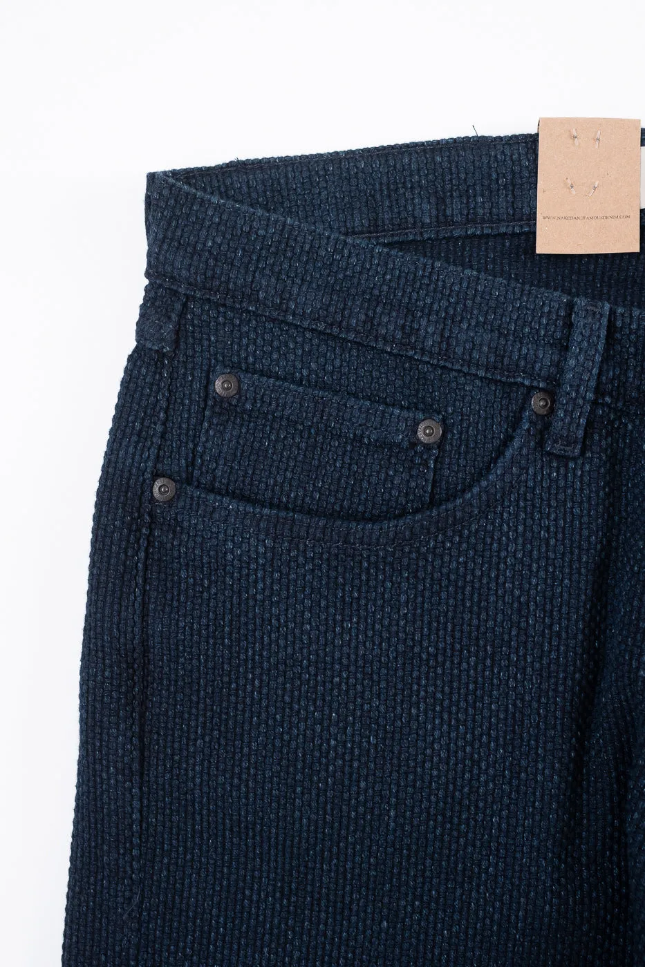 12.5oz - Indigo Sashiko Jeans - True Guy sold by Dant product image thumbnail 4