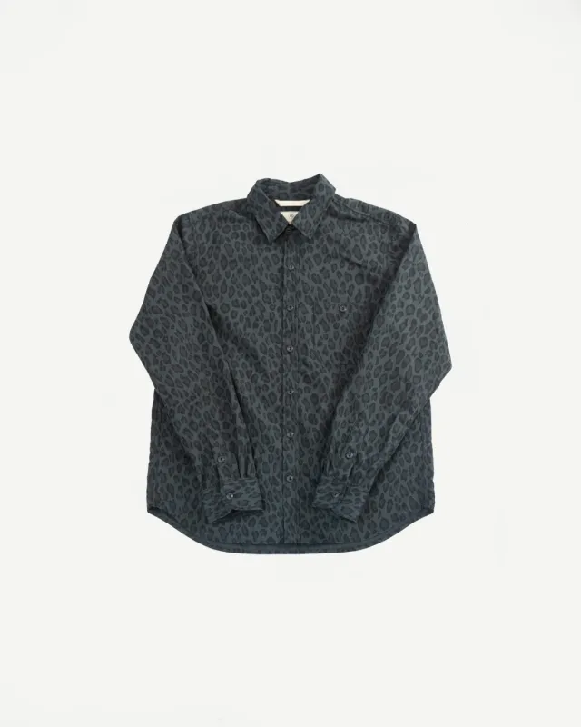 4oz - Oxford Shirt Dark Cheetah Camo - Green made by Dant