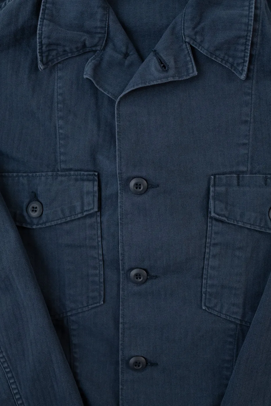 01-8346-02 - 4-Pocket Fatigue Shirt Herringbone Twill - Navy sold by Dant product image thumbnail 3