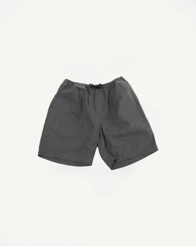Drawstring Shorts HBT - Charcoal sold by Dant