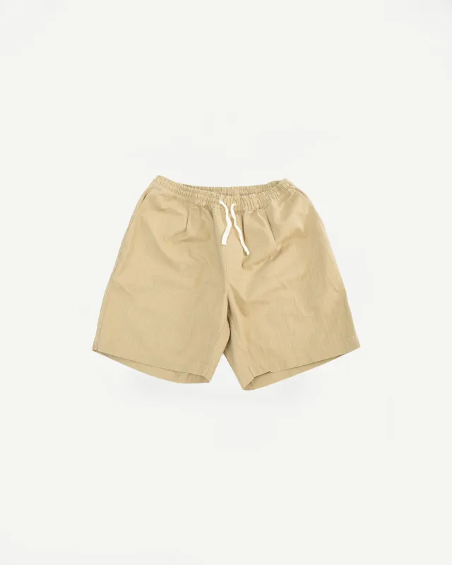 Drawstring Shorts HBT - Sand sold by Dant