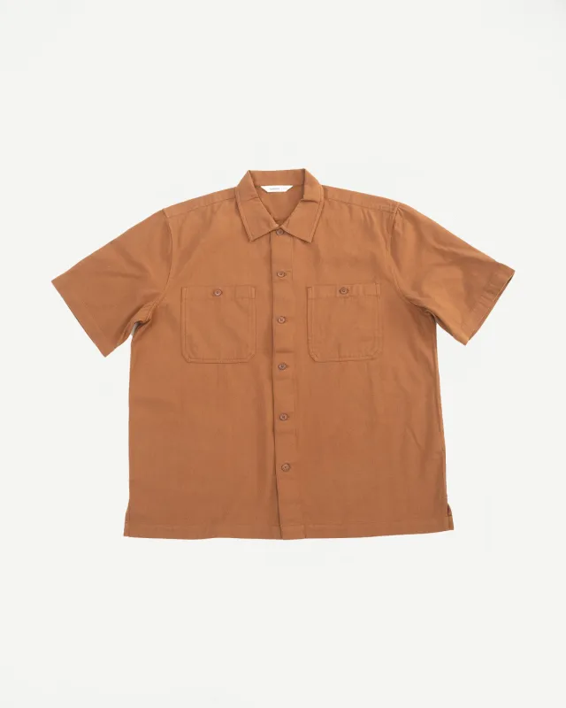 Short Sleeve Workshirt - Sandstone sold by Dant