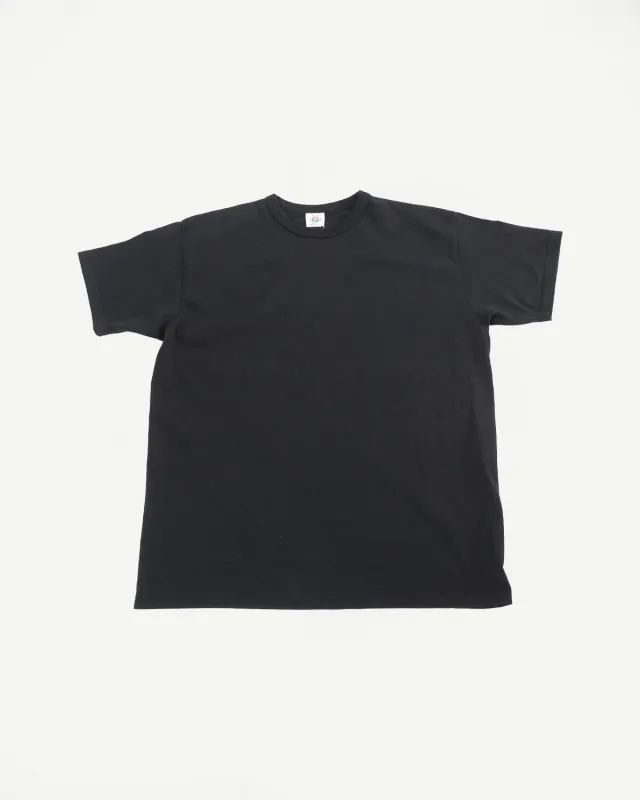 SJST-ML - Heavyweight Plain T-Shirt  - Black made by Samurai Jeans