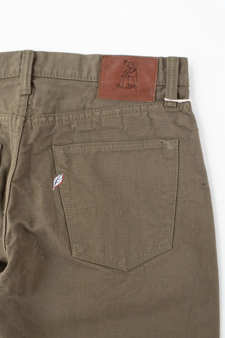 1176-OLV - 13.5oz Heavy Duck Cloth Olive - Regular Straight sold by Dant product image thumbnail 2