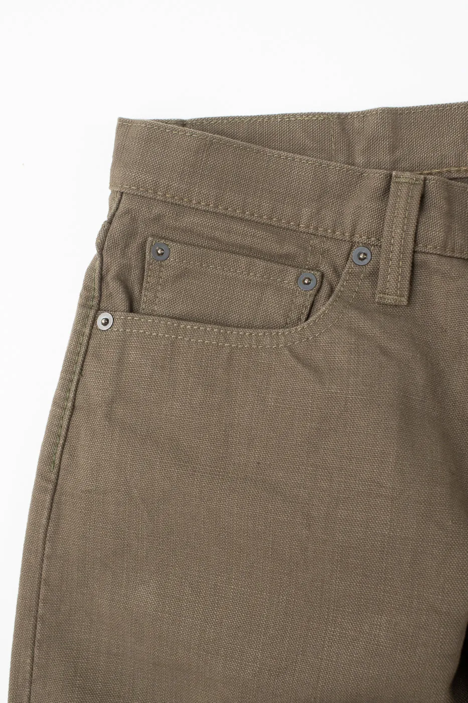 1176-OLV - 13.5oz Heavy Duck Cloth Olive - Regular Straight sold by Dant product image thumbnail 4