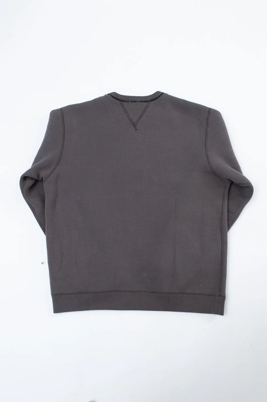 LCS1003 - Sinker Super Fluffy Knit Double-V Sweatshirt - Classic Black sold by Dant product image thumbnail 4